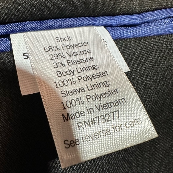 NWT Men's Apt. 9 Premier Flex Performance Suit Jacket Size 42R - Picture 6 of 7